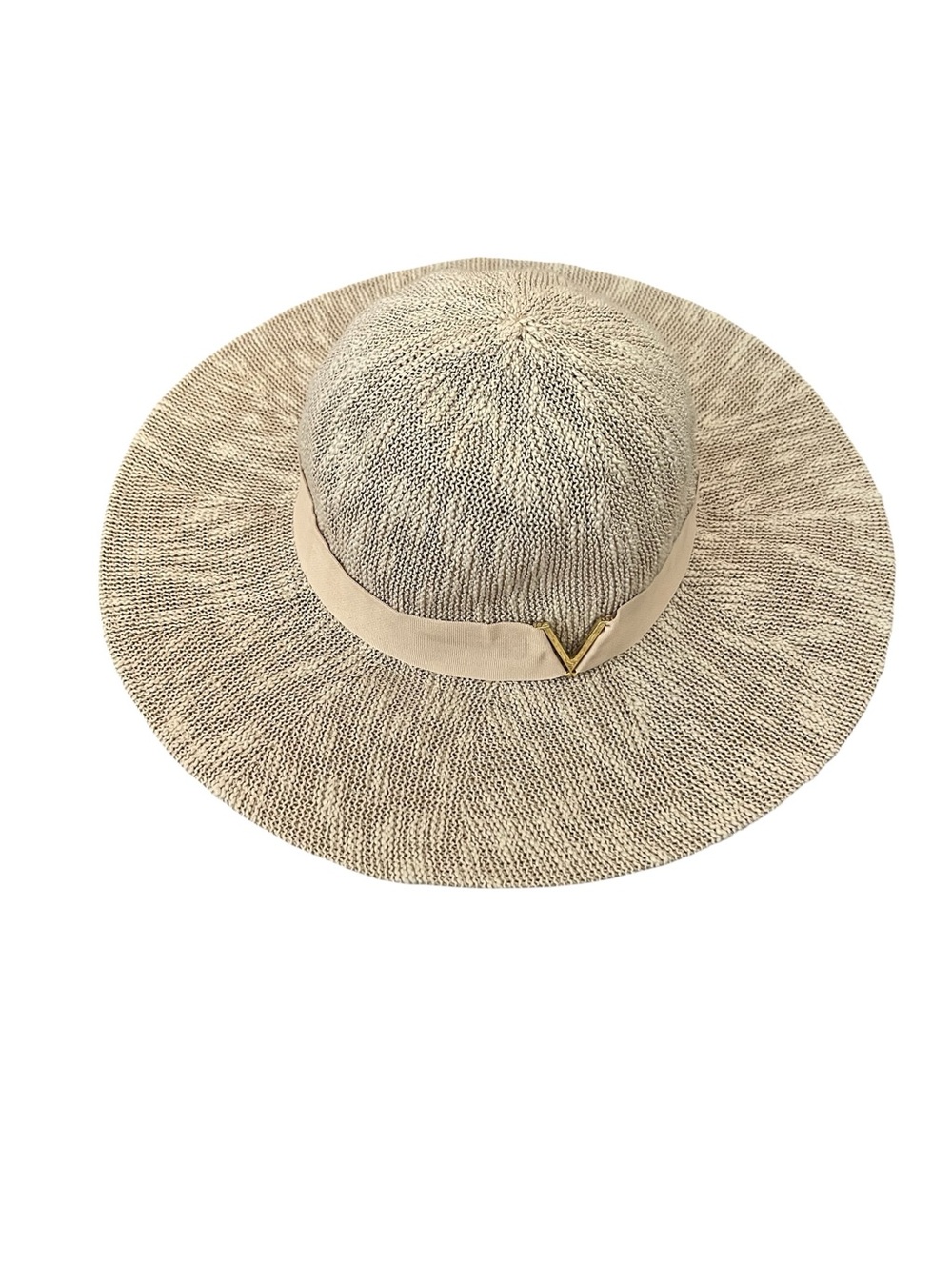 VINCE CAMUTO Beige Sun Hat OS